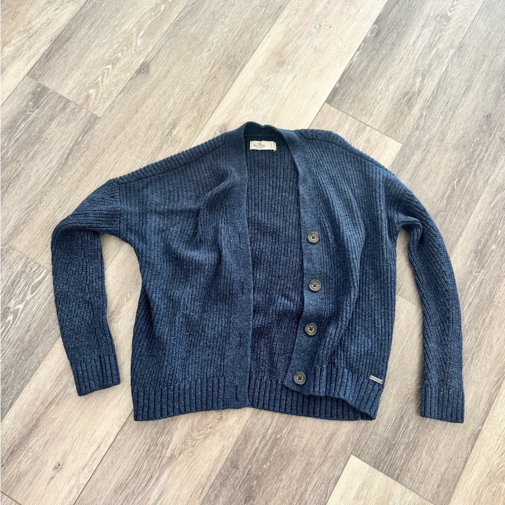 Hollister Dark Blue Women's Cardigan